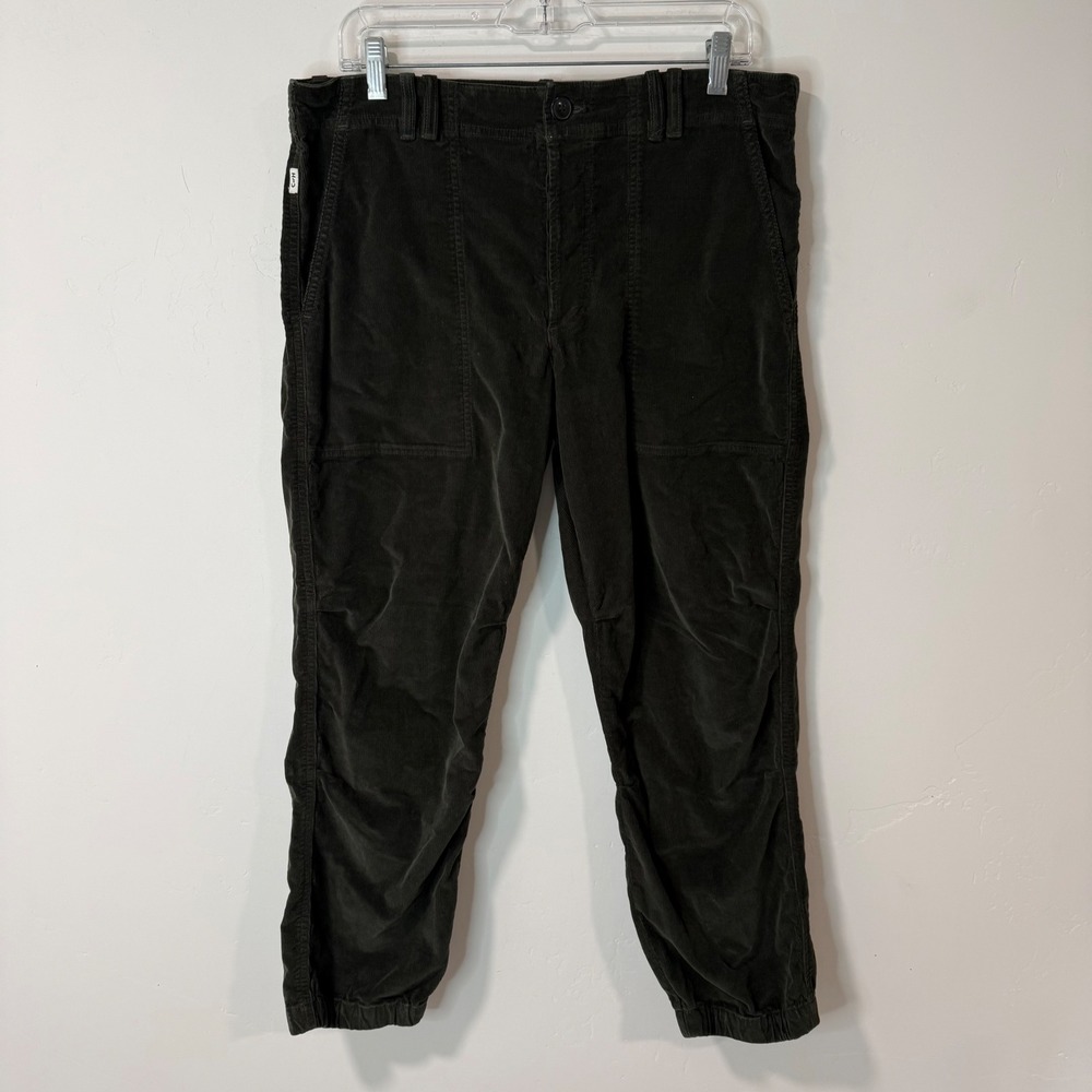 Citizens of Humanity Womens Agni Utility‎ Pant Trouser 30 Green Corduroy Cargo